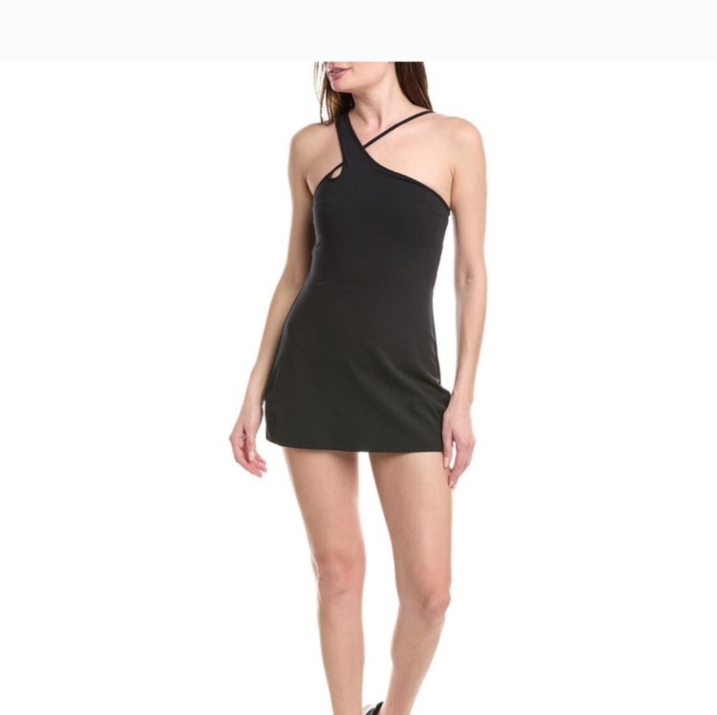 Nwt Spiritual Gangster Kaci Asymmetric Active Dress Small Black